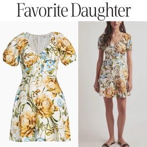 Favorite Daughter The Beloved Dress Botanical Tangle Floral Sz 0 NWT 258$